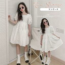ワンピース キッズ 半袖 子供服 春夏 女の子 キッズワンピース ロングワンピース チュニック 子供ドレス ジュニア 可愛い シンプル 110 120 130 140 150 160 170(4)