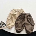 ロングパンツ キッズ 子供服 男の子 女の子 カーゴパンツ 春秋 長ズボン 綿100% ジャージパンツ スポーツ ストレッチ 可愛い ボトムス 入園 入学 お出...