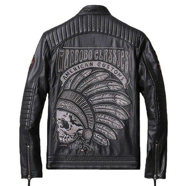 送料無料 カッコイイ 父の日 防水 おしゃれ 防風 アウター 牛革製コートメンズジャケット 本革ジャケット レザージャケット