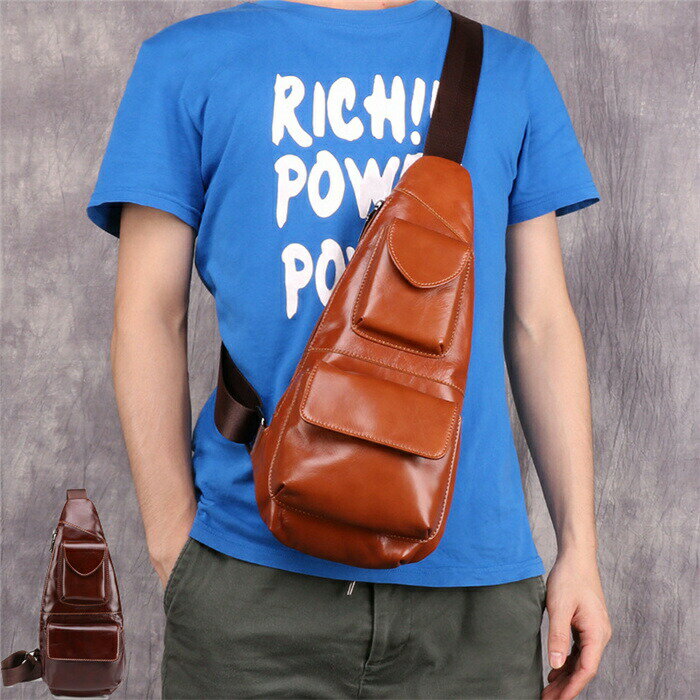 メンズバッグ カバン バッグ シンプル 肩掛け アウトドア 斜めがけ 鞄 レザー 軽量 肩掛け ビジネス 旅行 牛革 本革 通学通勤 カジュアル ボディーバッグ 父の日 斜めがけバッグ