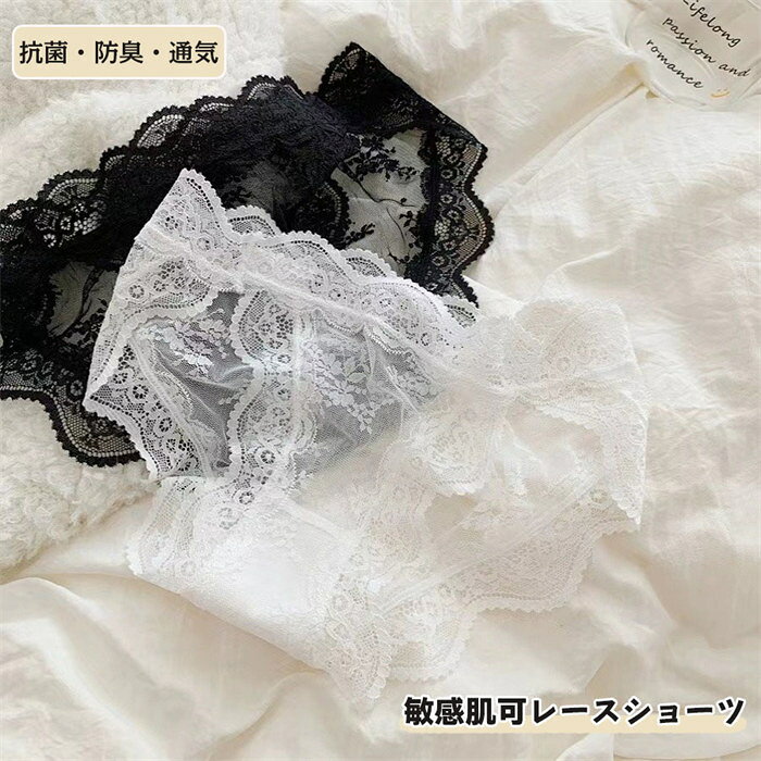 パンツ 【期間限定10％OFF】ショーツ 防臭 レースパンツ ヒップハング スタンダード 女性 ローライズ ..
