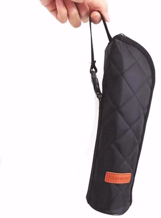 水筒ケース 子供 大人 保冷 ファスナー 軽量 通園 通学 遠足 通勤 キッズ ボトルホルダー ストラップ付..