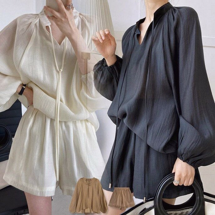 ラッシュガード uvカット パーカー レディーススーツ セットアップ 紫外線対策 長袖薄手パーカー 2点セット 上下セット フードパーカー 体型カバー 洗える 日焼け防止 指穴付き 無地 スーツ オールシーズンスーツ おしゃれ 大人 女の子 ママ 大きいサイズ韓国スタイル 春夏(4.0)