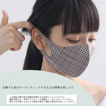 洗えるマスク チェック マスク 洗える 小さめ マスク 春マスク 保湿 おしゃれ 耳が痛くなりにくい 繰り返し 布 マスク 快適マスク かわいい 大人用 女性用 レディース 布マスク 紐 調整可 アジャスター 2枚組 可愛いマスク さらさらマスク メール便無料