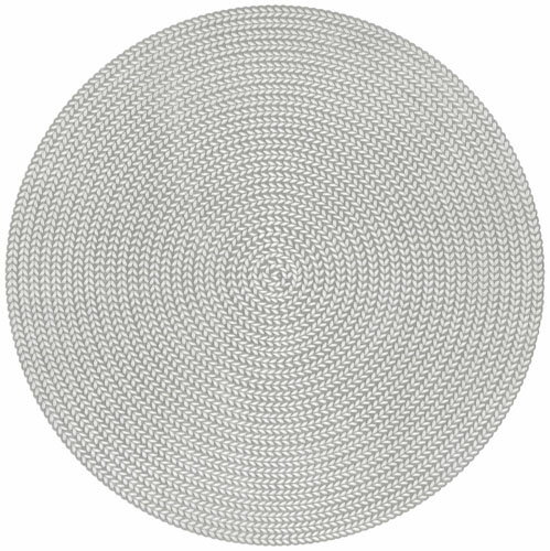 380丸マット　ナワ目　シルバー　50312380 業務用 飲食店