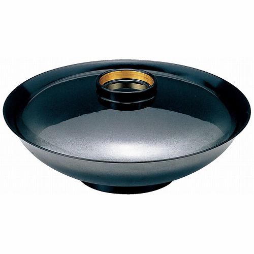 8寸 煮物椀 銀ぼかし高台内金内黒 木質 懐石料理 食器煮物椀 丼物椀 蓋付椀 日本製 漆器 業務用 飲食店