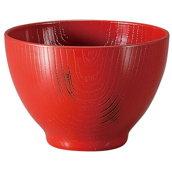 お椀 食洗機対応 ｜ 汁椀 汁物椀 吸物椀 味噌汁椀 吸物椀 吸い物椀 マルチボウル スープボウル 耐熱 木目 日本製 ナチュラル おしゃれ 蕎麦 そば 年越 年越し 和食器 飲食店 来客用 業務用 ｜ 10.7cm耐熱ABS樹脂ウッディボール 根来 福井クラフト