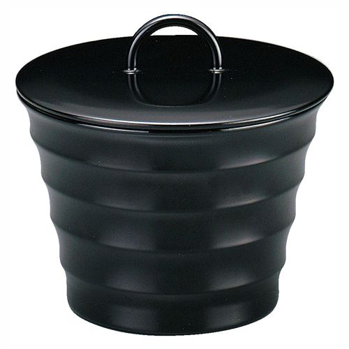 リングロクロ目椀 黒無地 内朱 TA 業務用 飲食店