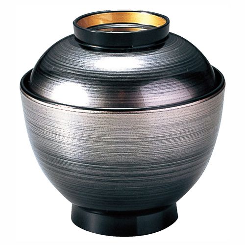 3.5寸 玉子椀 銀カスミ高台内金 TA 業務用 飲食店