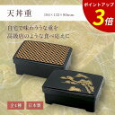 【P3倍★SALE期間限定】天丼重容器 | 天丼 天重 重箱 うな重重箱 うな重箱 うな重 容器 うなぎ 重箱 鰻重 うな重容器 お重 一段 業務用 和食 テイ...