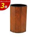 【P3倍★SALE期間限定】八角木目箸立て栃天黒 (大) A箸立て/はし立て/キッチンツールスタンド/ツールスタンド/カトラリースタンド/箸スタンド 業務用 飲...
