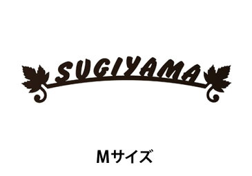 【送料無料】　ステンレス表札 ブランシュ　BR-H（Mサイズ）　※※ ステンレス アイアン調 切文字 サイン 表札 新築 丸三タカギ 表札　 ※※