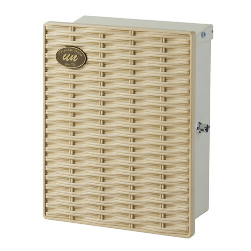 【送料無料】 アン アニー（アイボリー＆ホワイト）　※※ トーシン かわいい おしゃれ 洋風 デザイン 郵便ポスト 郵便受け 新築 祝い 戸建て リフォーム ※※