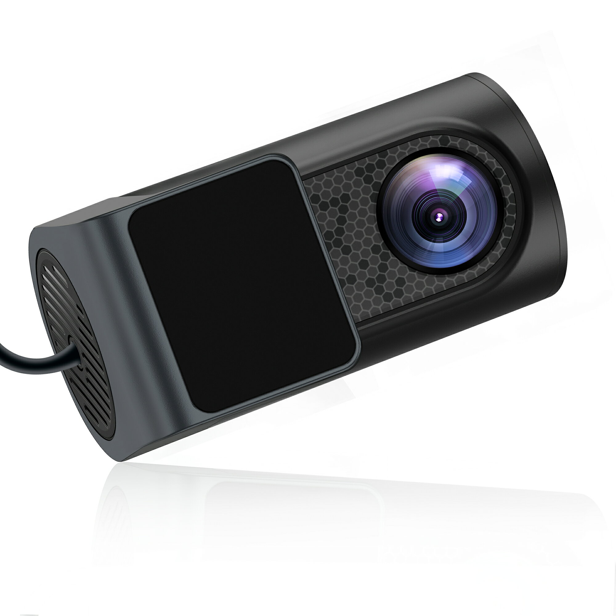 ATOTO AHD 1080P 30fps ダッシュボード用DVRカメラ、147.2°広角、ナイトビジョン、...