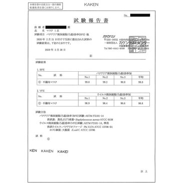 4月14日〜随時発送　高機能不織布マスク（使い捨て） 50枚セット PFE エビデンス有り 花粉　ウィルス対策