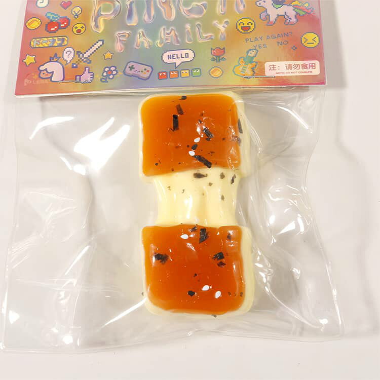 スクイーズ 4個セット お餅 もちもち 伸びる 食品サンプル 焼き餅 TPR 低反発 もちもちスクイーズ ふわふわ やわらかい 女の子 プレゼント スクイーズ玩具 ままごと ごっこ遊び ストレス解消 発散 癒し グッズ かわいい おもちゃ プレゼント fampa-10001370 株式会社FAMオンラインショップ サンプル画像2