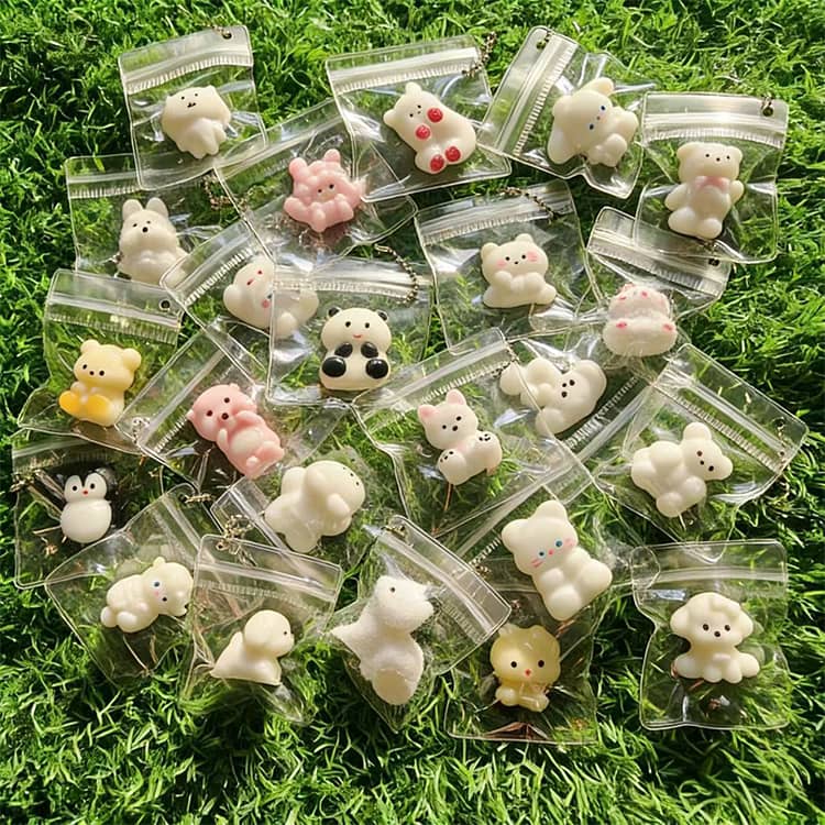 10点セット スクイーズ 福袋 おもちゃ 食べ物シリーズ アイスクリーム ケーキ パン...