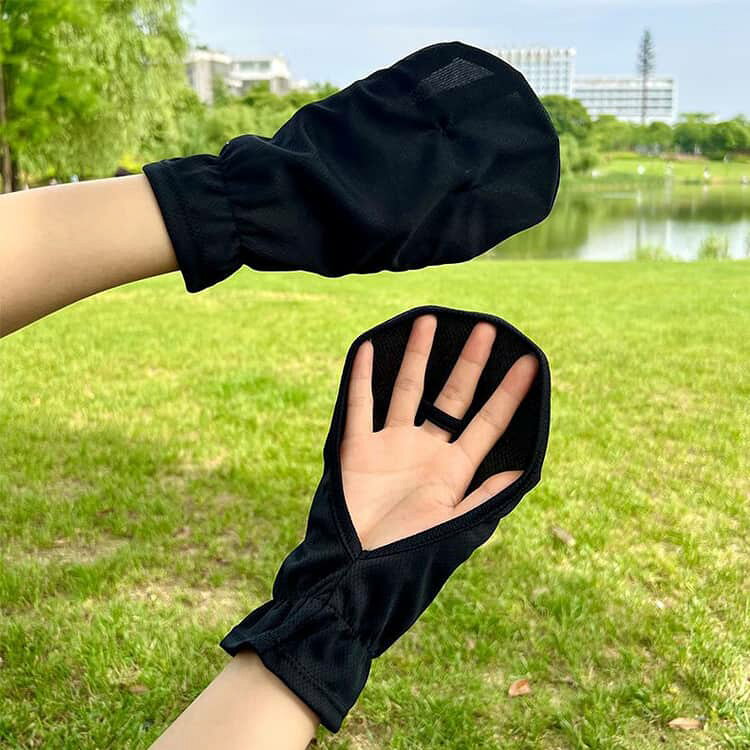 【5ペアセット】 UVカット手袋 ゴルフ ハンドカバー 指 レディース 夏 日焼け防止 ...