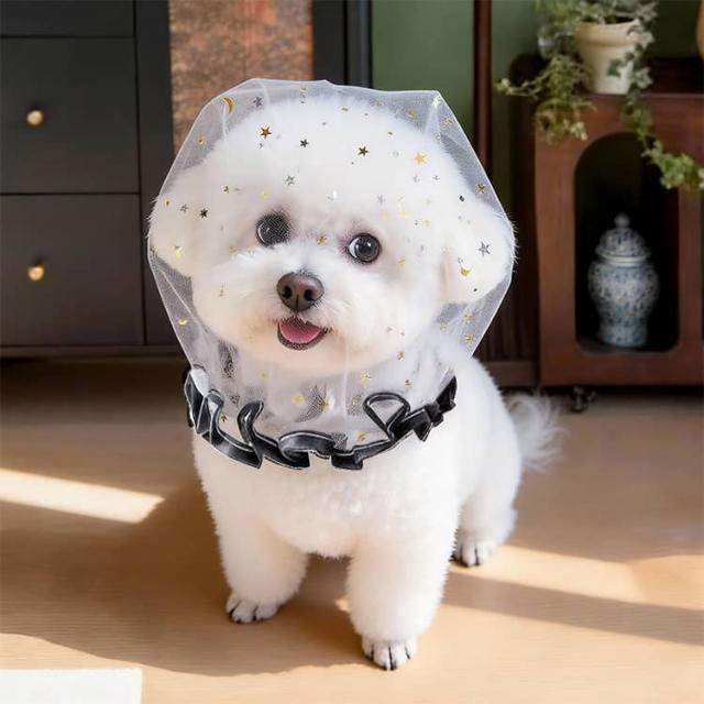 【4個セット】 拾い食い防止 カバー ネット 犬用 メッシュ ヘッドカバー ネット 軽...