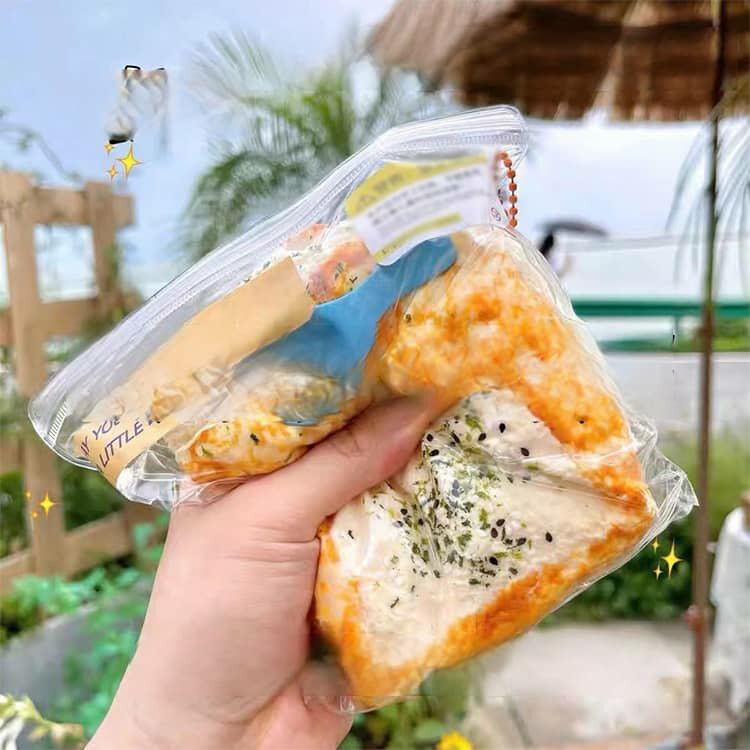 20枚セット スクイーズ 袋 ケース EVA素材 スクイーズレジン用 パウチ バッグ クリ...