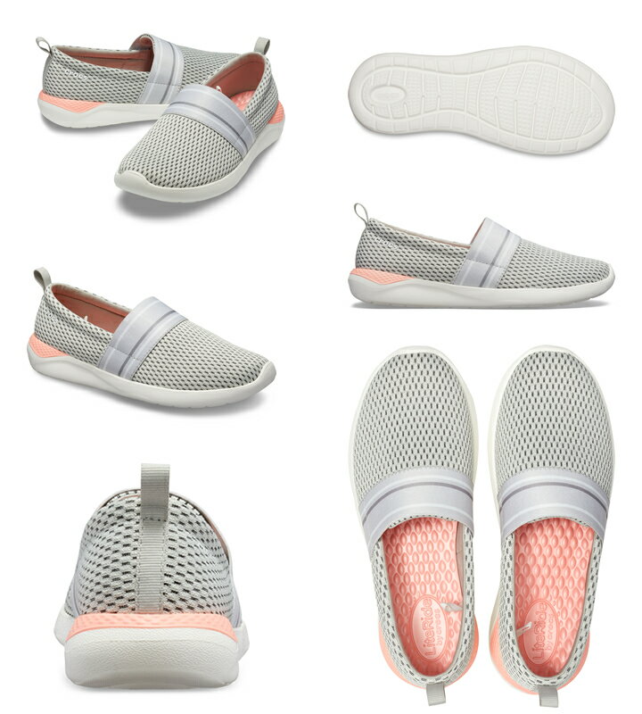 クロックス crocs【レディース スニーカー】Literide Mesh Slip On Ws/ライトライド メッシュ スリップオン ウィメン｜##