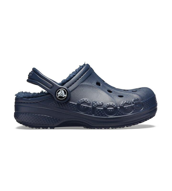 クロックス crocs【キッズ ボア】Baya Lined Clog Kids/バヤ ラインド クロッグ キッズ/ネイビーxネイビー｜##