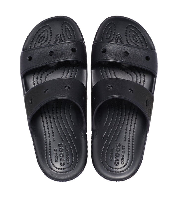 クロックス crocs【メンズ レディース サンダル】Classic Crocs Sandal/クラシック クロックス サンダル/ブラック｜☆