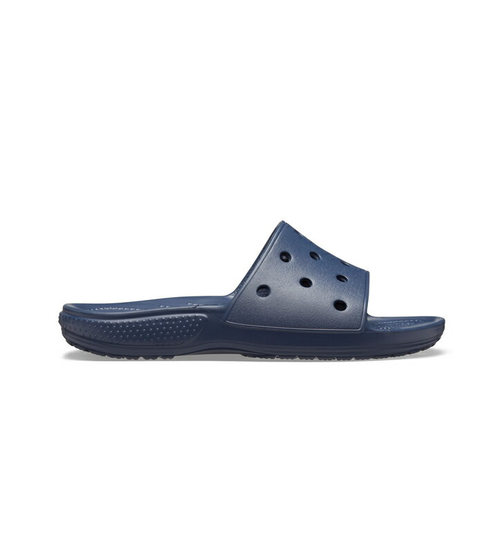 クロックス crocs【メンズ レディース サンダル】Classic Crocs Slide/クラシック スライド/ネイビー｜☆