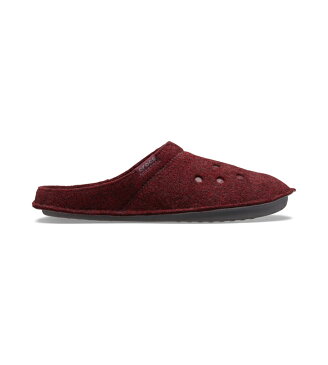 【クロックス crocs メンズ レディース ボア】classic slipper/クラシック スリッパー/室内履き/バーガンディ