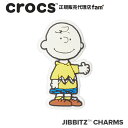 楽天crocs正規販売代理店　famクロックス アクセサリー【jibbitz ジビッツ】Peanuts Charlie Brown/ピーナッツ チャーリー ブラウン|10007402