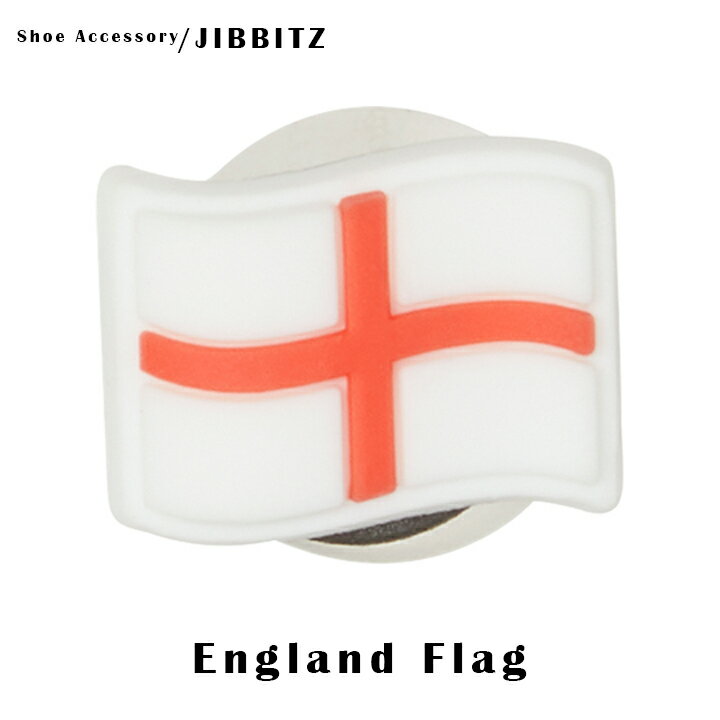 クロックス アクセサリー【jibbitz ジビッツ】FLAG /England Flag/イングランド/国旗 10007161