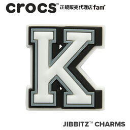 クロックス アクセサリー【jibbitz ジビッツ】Letter K / レター「K」|10007004