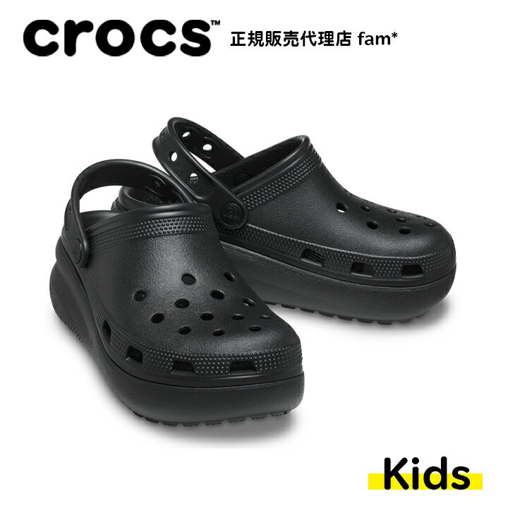 クロックス crocs【キッズ サンダル】Classic Crocs Cutie Clog K/クラシック クロックス キューティー クロッグ K/ブラック｜☆