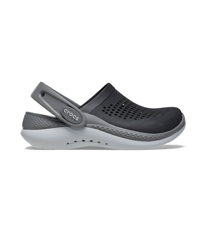 クロックス crocs【キッズ サンダル】LiteRide 360 Clog T/ライトライド 360 クロッグ T/ブラック×スレートグレー｜☆