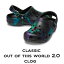 クロックス crocs【メンズ レディース サンダル】Classic Out of this World 2.0 Clog/クラシック アウト オブ ディス ワールド2.0 クロッグ/ブラック×ライトニングボルツ｜**