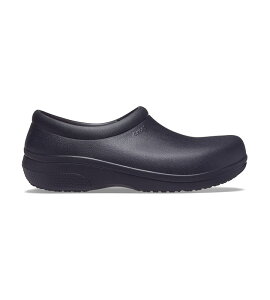 クロックス crocs【メンズ レディース サンダル】On The Clock Literide Slip-on/オンザクロック ライトライド スリップオン/ブラック｜●