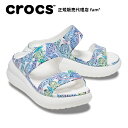 『60%OFF』クロックス crocs【メンズ レディース サンダル】Classic Crush Butterfly Sandal/クラシック クラッシュ バタ...