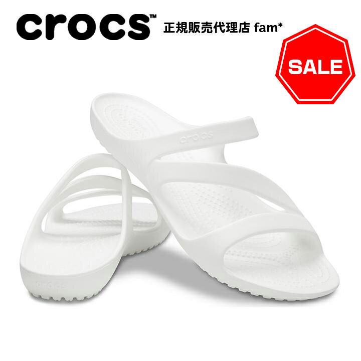 クロックス 『50%OFF』クロックス crocs【レディース サンダル】Kadee 2.0 Sandal W/カディ 2.0 サンダル/ホワイト｜##