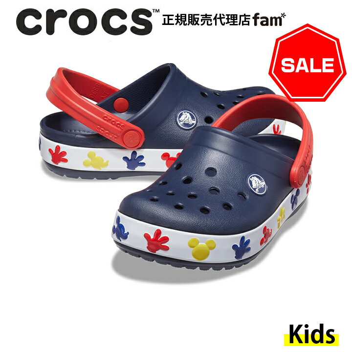 『50%OFF』クロックス crocsFun Lab Mickey Lights Clog K/ファン ラブ ミッキー ライツ クロッグ K/ネイビー｜##