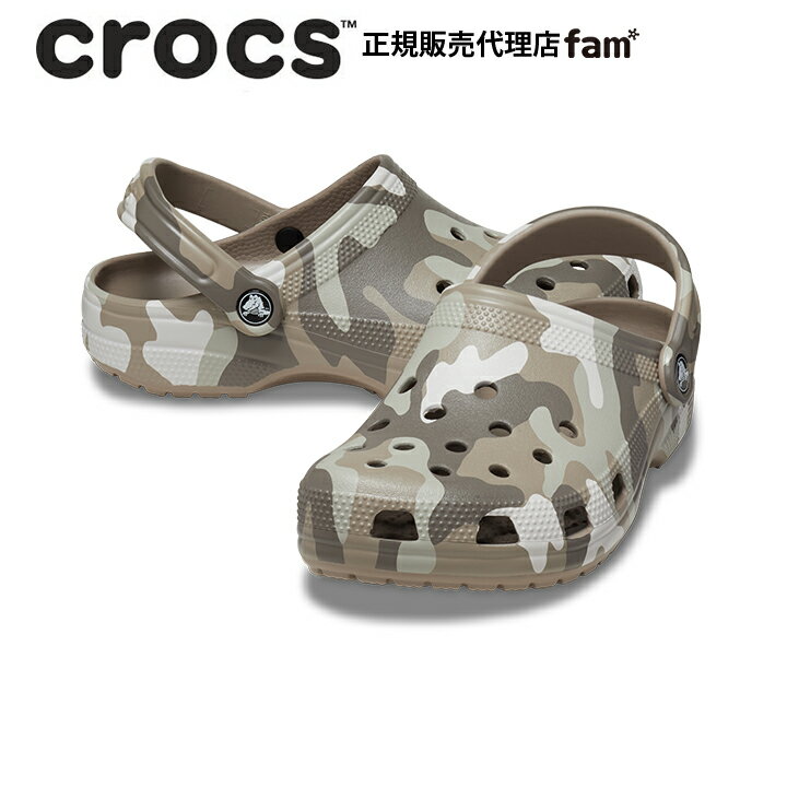 å crocsڥ ǥ Classic Printed Camo Clog/饷å ץƥå  ...