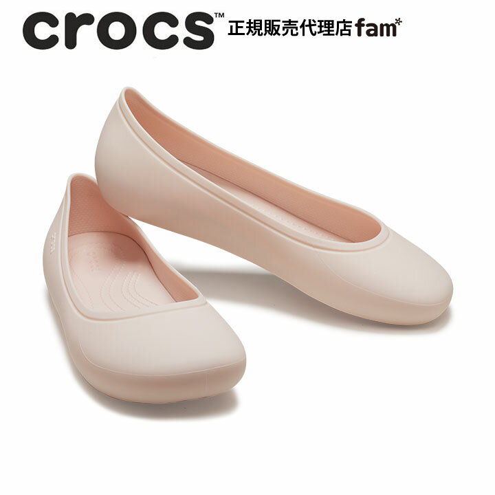 クロックス crocs【レディース サンダル】Brooklyn Flat /ブルックリン フラット /クォーツ｜●