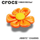 クロックス アクセサリー【jibbitz ジビッツ】NATURE4 //Oversized Large Orange Flower/特大のオレンジ色の花|10014613(4)