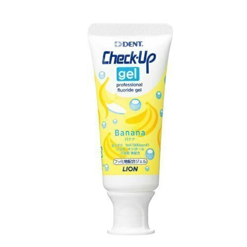 ライオン DENT. デント チェックアップ ジェル バナナ 60g 歯磨き粉