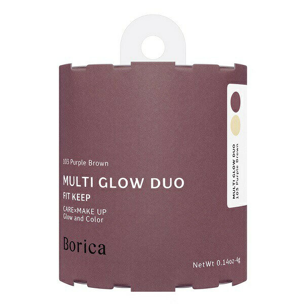 【10%OFF】ボリカ セラムマルチグロウデュオ 103 パープルブラウン 4g Borica フェイスカラー アイカラー【メール便可】【スーパーセール】のサムネイル