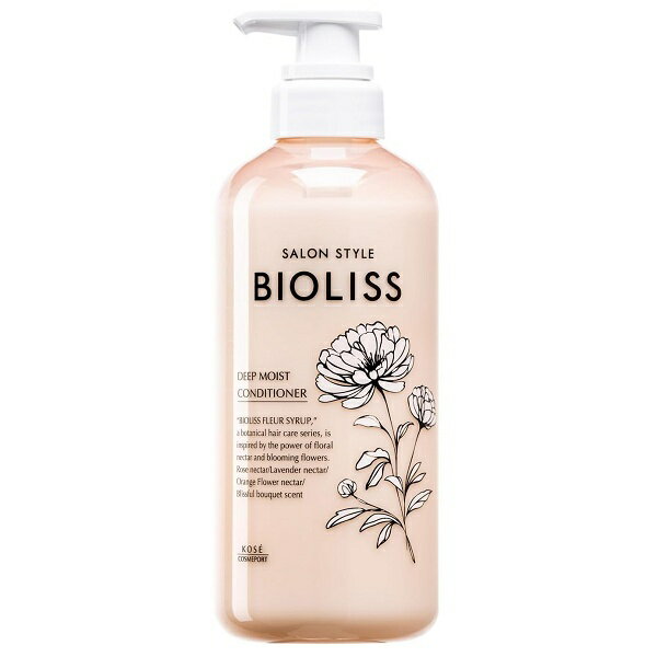 乐天商城 - ビオリス フルールシロップ ヘアコンディショナー ディープモイスト 470ml BIOLISS