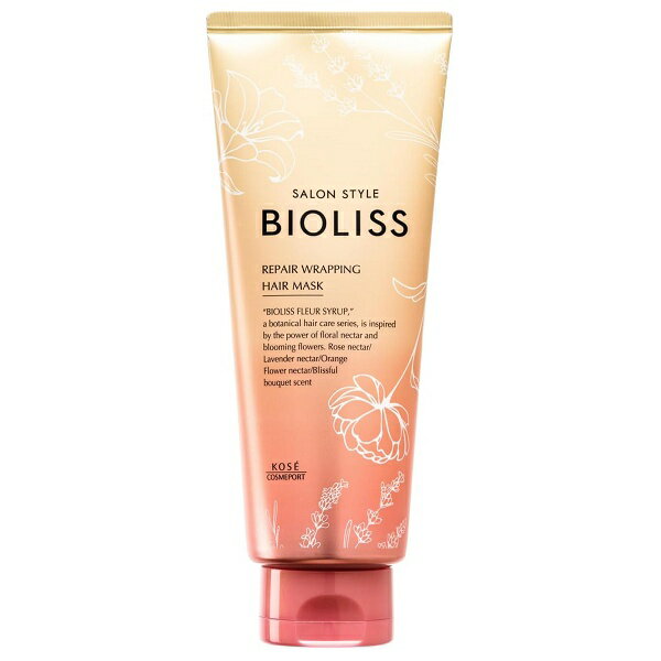 乐天商城 - ビオリス フルールシロップ リペアラッピング ヘアマスク 200g BIOLISS
