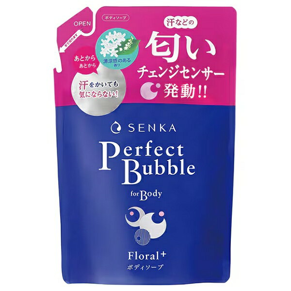 樂天商城 - 専科 パーフェクトバブル フォーボディ フローラルプラス f 詰替え 350ml ボディソープ【メール便可】