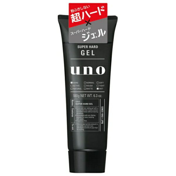 Gel - ウーノ スーパーハードジェル f 180g UNO 整髪料