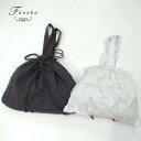Fanaka リバースアップリケポーチレディース 24AW 秋 冬 新作 巾着 刺繍 布 綿100% ハンドバッグ バッグ サブバッグ 手提げバッグ モノトーン ホワイト/ブラック/白/黒 おしゃれ カジュアル ナチュラル 大人 30代 40代 50代 60代(4)