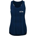 Take on hot weather like true-blue Seattle Seahawks fans do in this racerback scoop neck tank top from Fanatics Branded. It features a classic racerback design with a relaxing scoop neck and spirited Seattle Seahawks graphics. Whether you're watching the game or bringing a bit of team-inspired pep to your workout, everyone will instantly know who you're rooting for.SleevelessOfficially licensedScreen print graphicsMaterial: 100% CottonFlatlock stitchingMachine wash, tumble dry lowRacerbackRounded droptail hemImportedBrand: Fanatics Branded